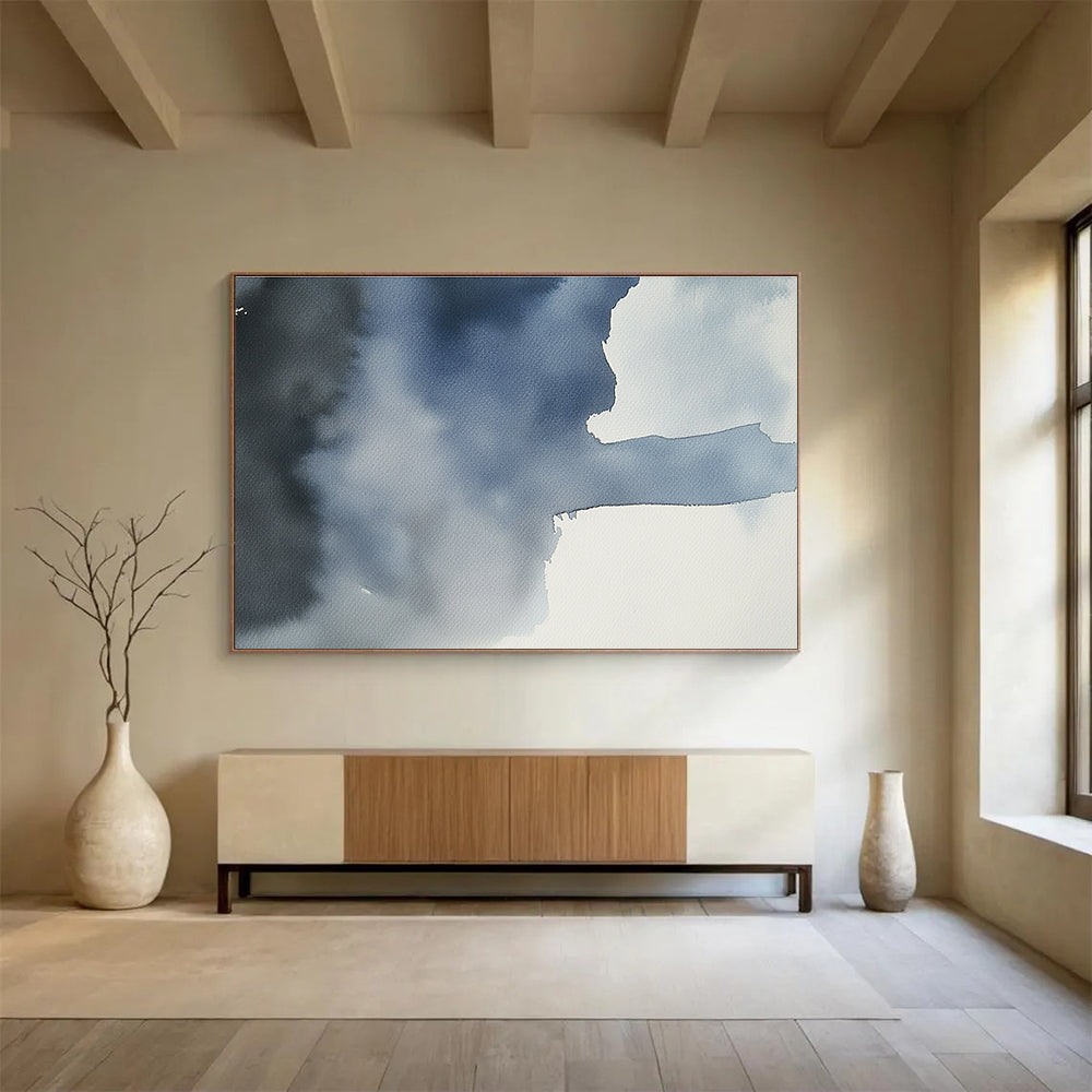 Calm Abstract Art for Nursery & Meditation Room SC618