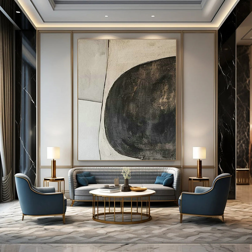 Minimalist Earth - Toned Art for Studio & Living Room DLZ2013