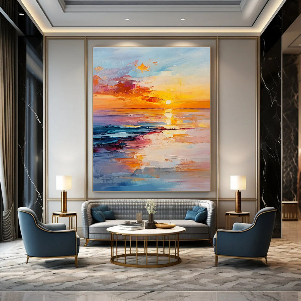 Sea Sunset 3 for Luxury Yacht Club & Fine Art Gallery STSC895