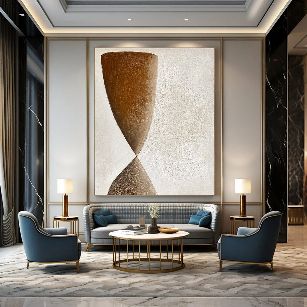 Minimalist Vase Art for Sleek Living Room & Contemporary Art Gallery STSC1239