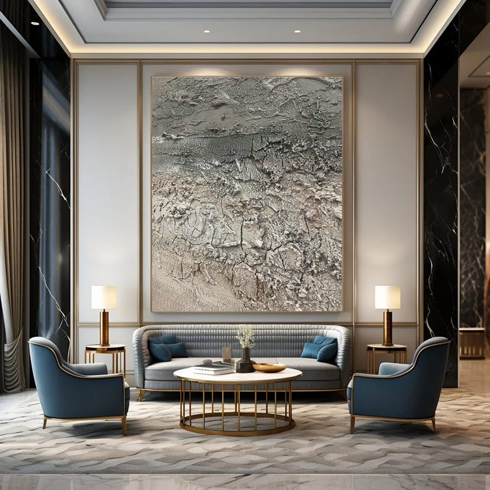Concrete - Texture Art for Industrial - Style Café Backdrops DLZ0184