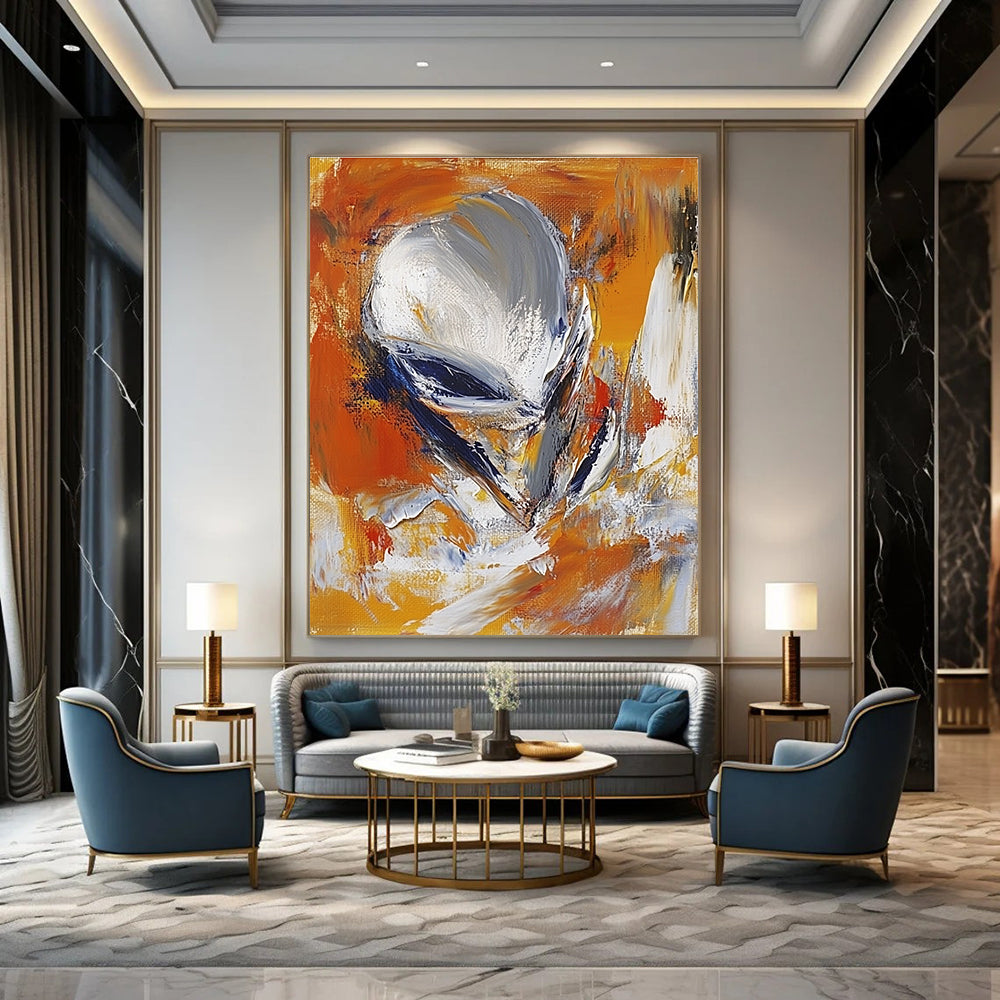 Abstract Alien Figure for Sci - Fi Lounge & Creative Kids’ Room STSC626