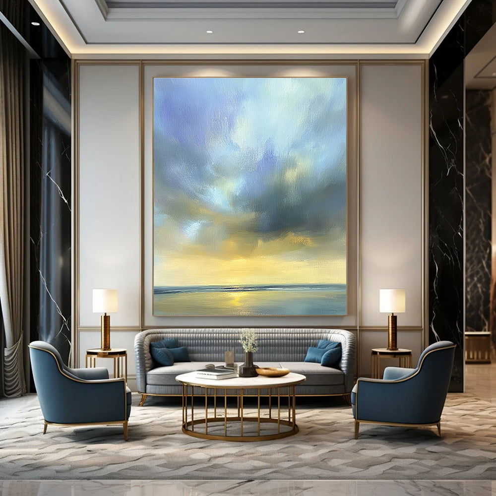 Soft Cloudy Sky for Minimalist Bedroom & Art - Inspired Café STSC201