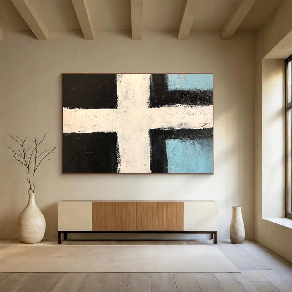 Minimalist Geometric Art for Modern Office & Contemporary Gallery SC168