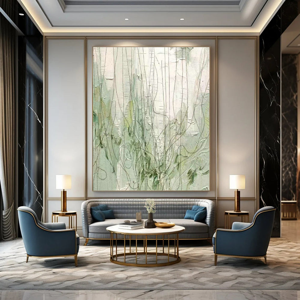 Line Abstract Art for Office & Hallway DLZ0317