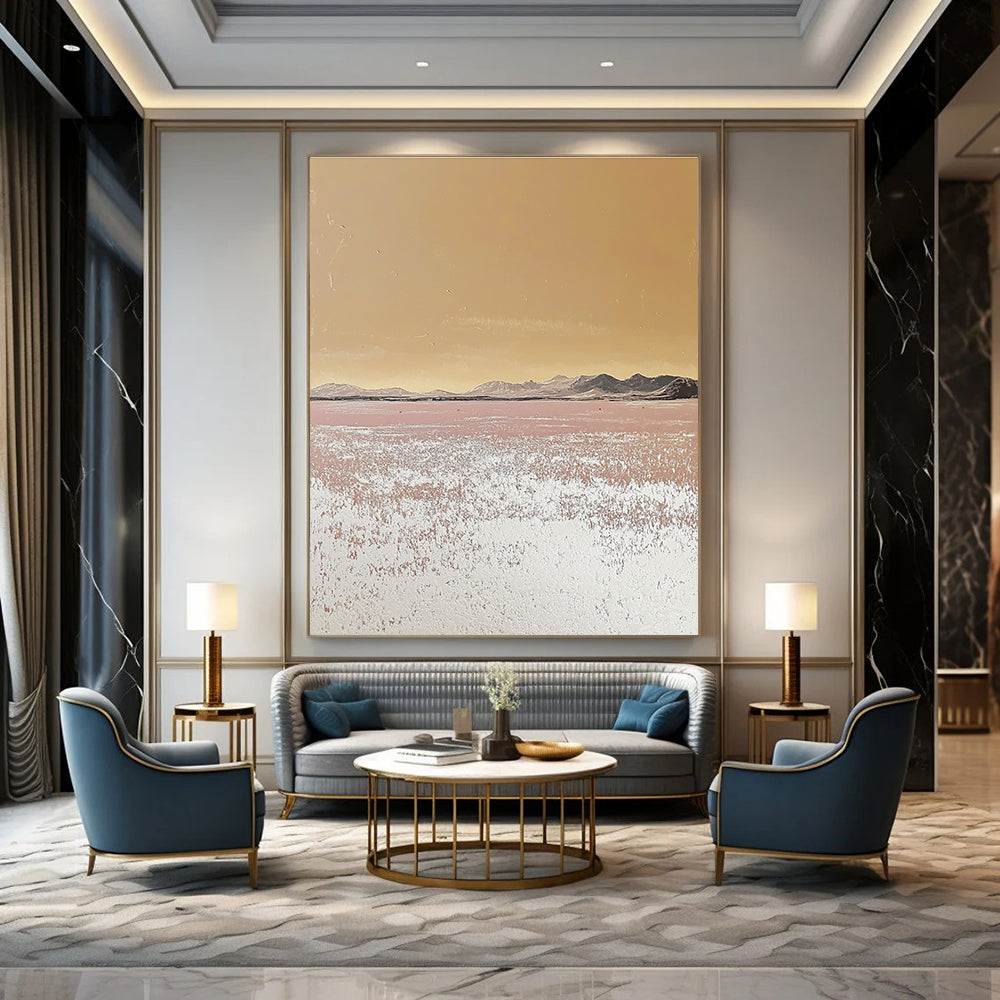 Minimalist Desert Landscape for Modern Minimalist Office & Nature - Inspired Art Gallery STSC979