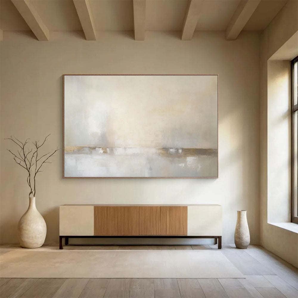Minimalist Light - Colored Abstract Art for Modern Office Zen DLZ2715