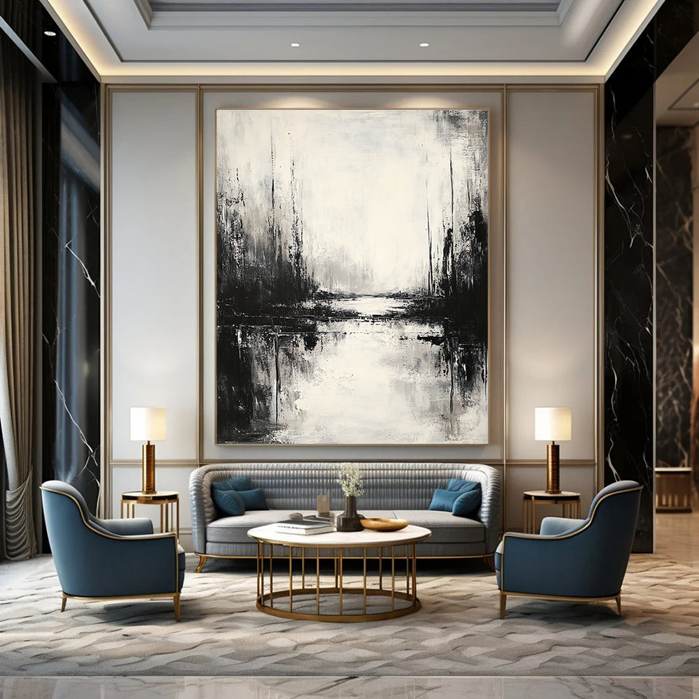 Serene Minimalist Art for Zen Home Office & Art Gallery STSC021