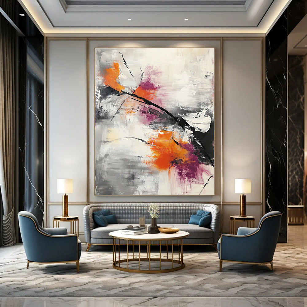 Floral Abstract for Bohemian Home & Garden - Themed Café STSC817