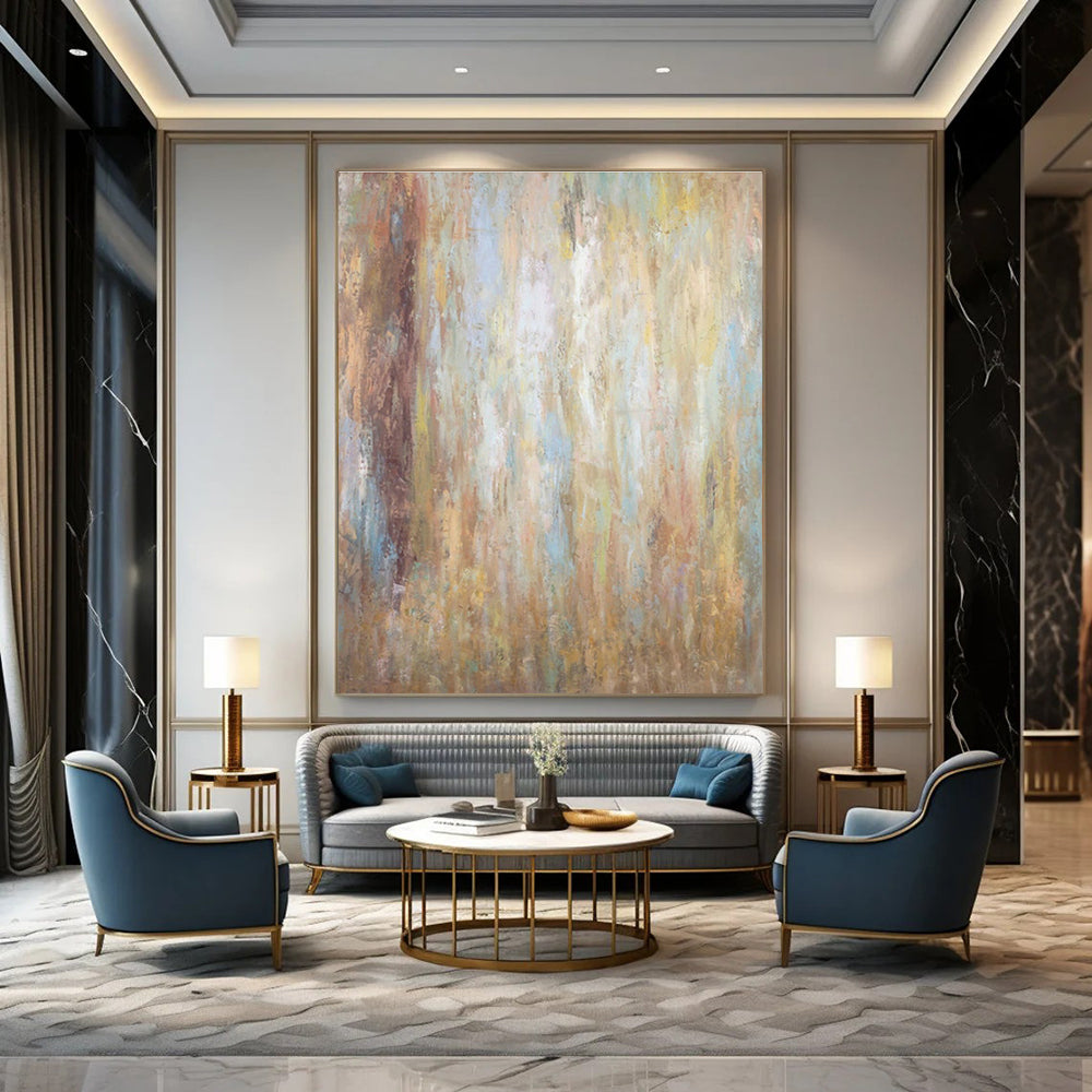 Warm Brown Abstract for Industrial - Chic Loft & Vintage Bookstore Café DLZ0953