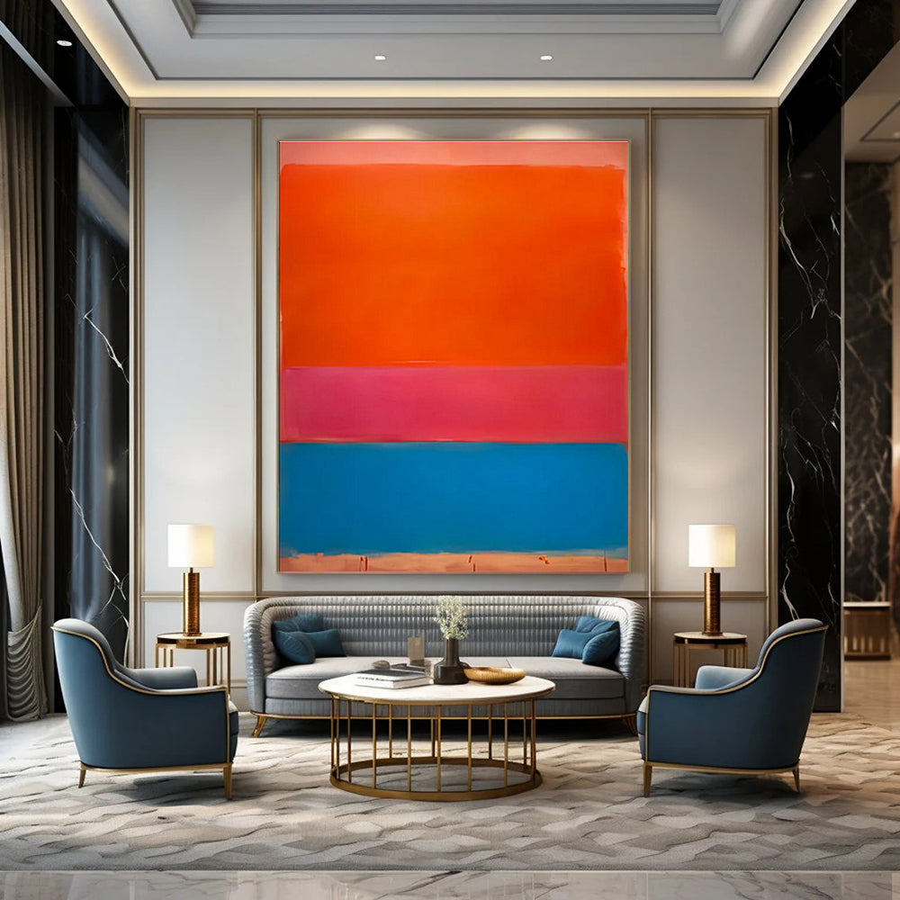 Color - Block Abstract Art for Art Gallery & Creative Office DLZ2304