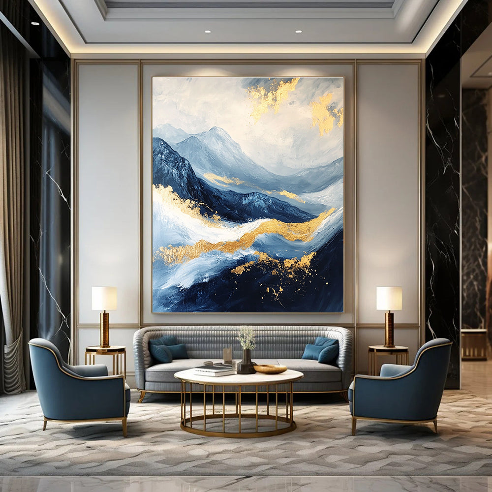 Luxe Landscape Art for Mansion Lobby & High - End Spa STSC030