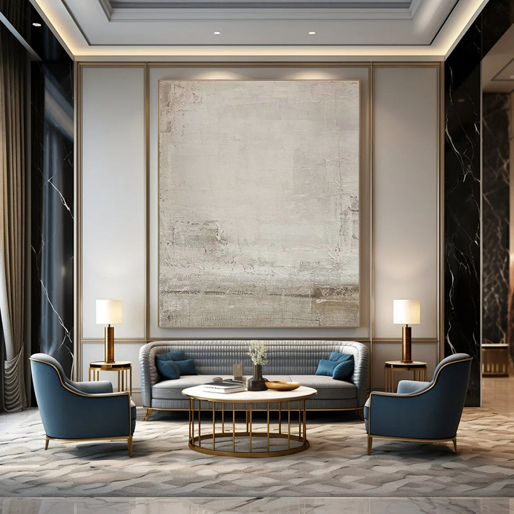 Beige Collage Art for Bohemian Home Living Room Galleries DLZ0203