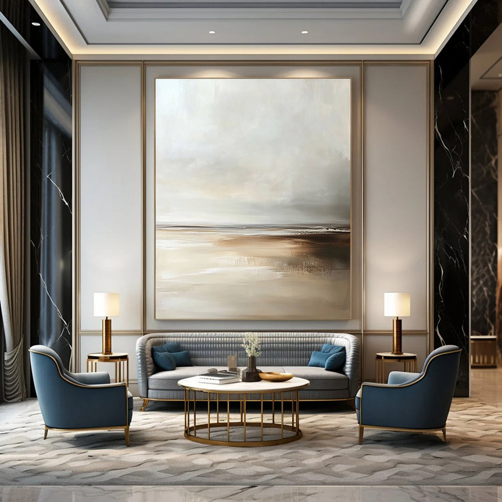 Understated Coastal Art for Minimalist Home & Art Gallery STSC018