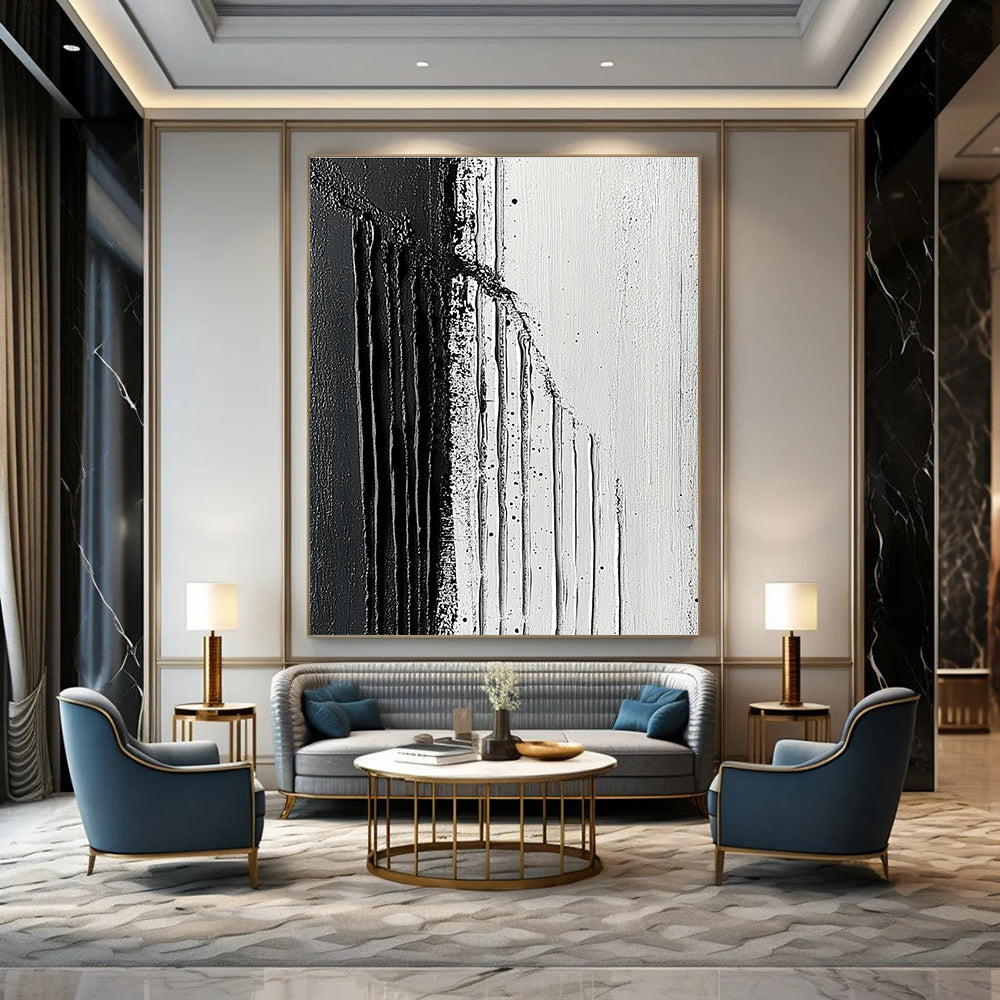Bold Abstract Art for Industrial Loft & Contemporary Gallery STSC019