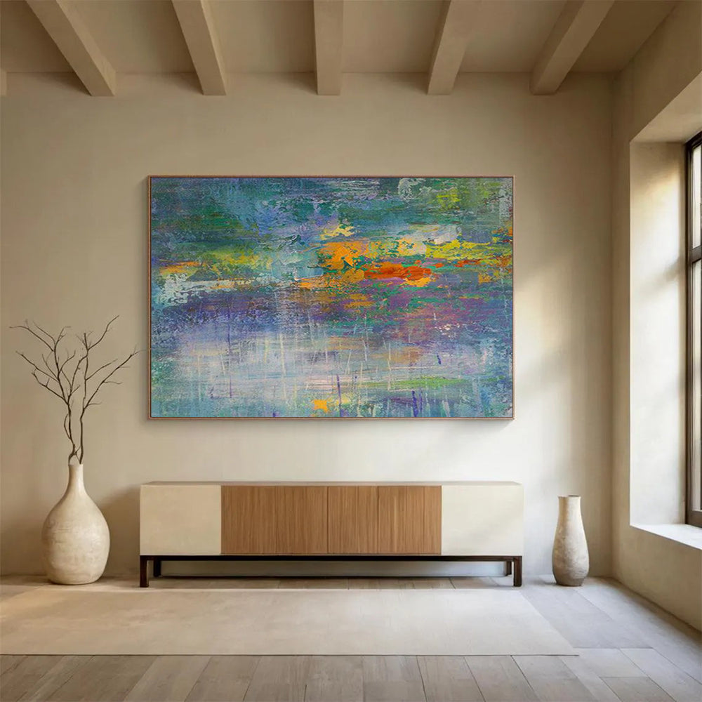 Colorful Abstract Art for Creative Art Studio Galleries DLZ2572
