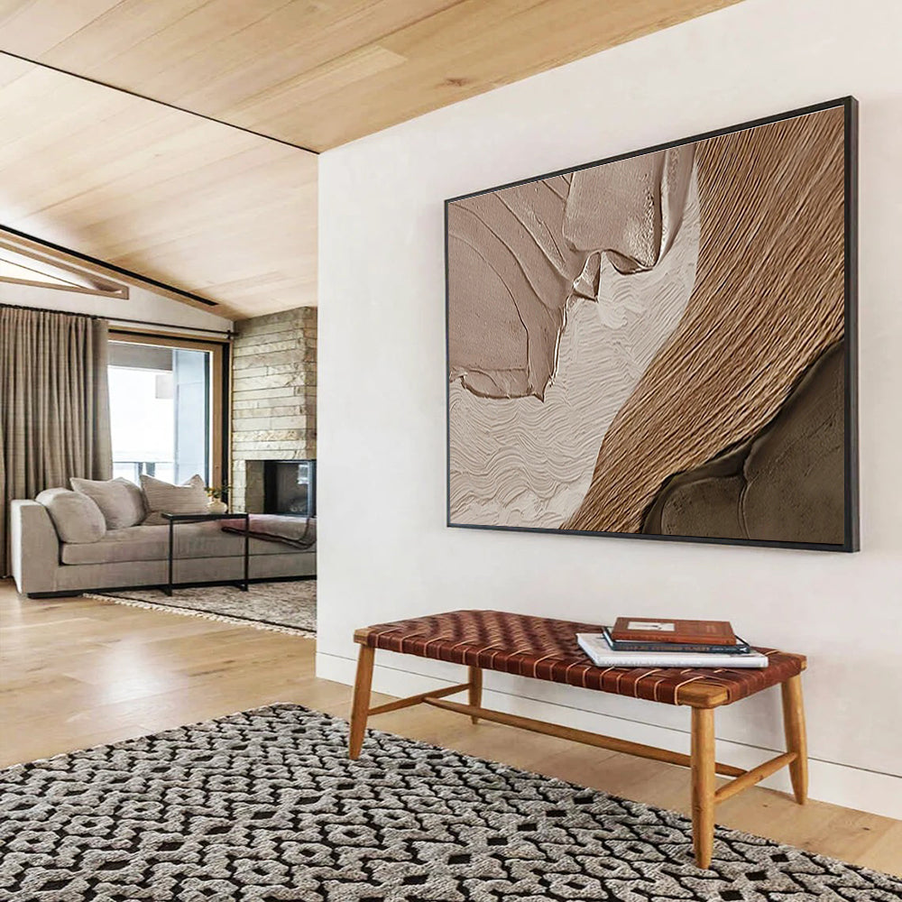 Textured Mountain Detail Art for Art - Lover’s Bedroom DLZ2851