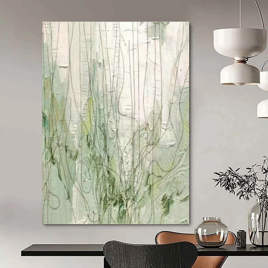 Line Abstract Art for Office & Hallway DLZ0317