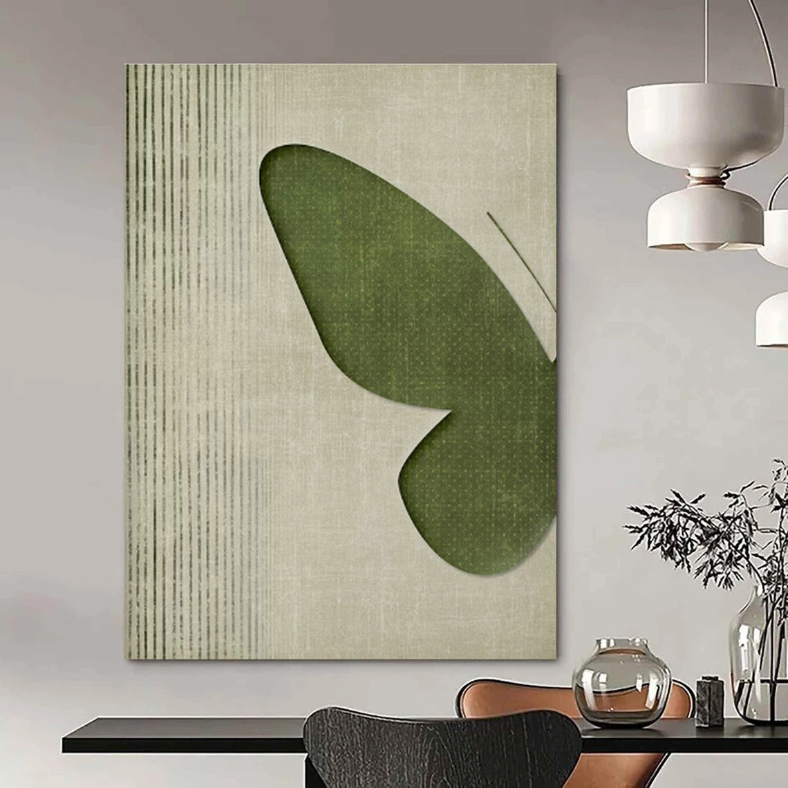 Nature - Inspired Butterfly Art for Bohemian Nursery & Garden - Themed Café DLZ1376