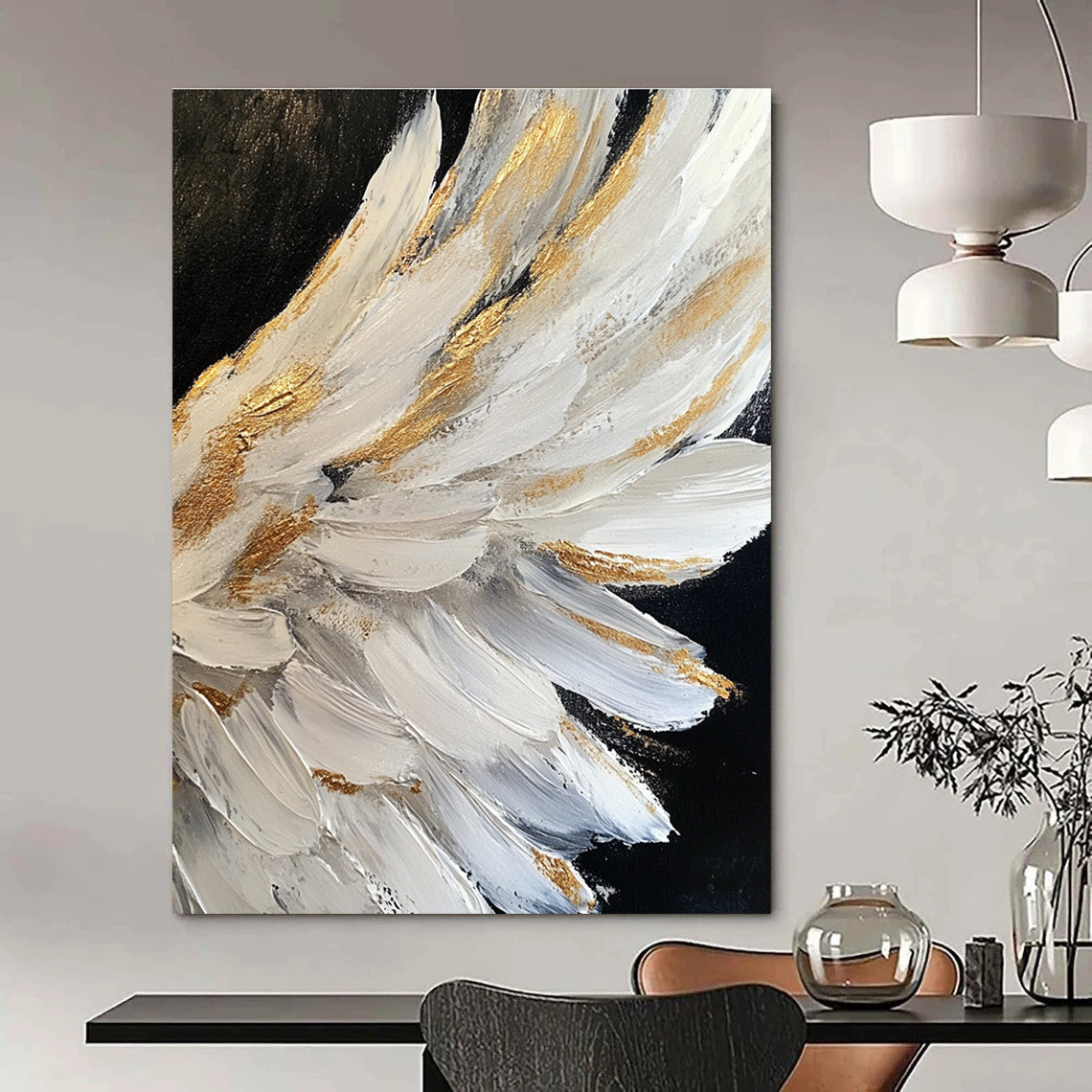 Elegant Abstract Art for Boutique Hotel Room & Art Gallery STSC006