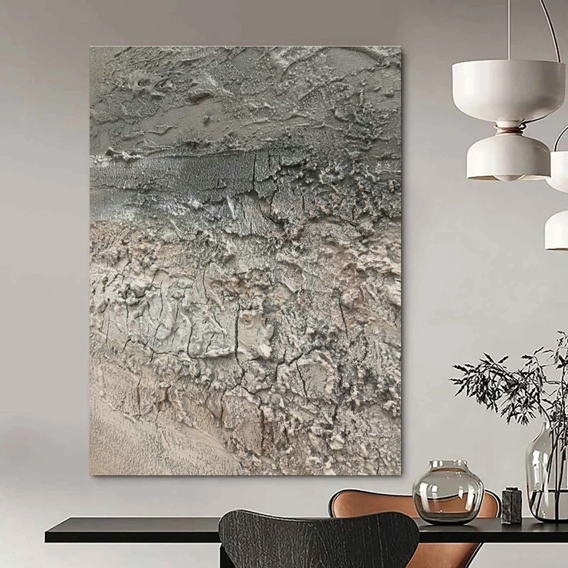 Concrete - Texture Art for Industrial - Style Café Backdrops DLZ0184