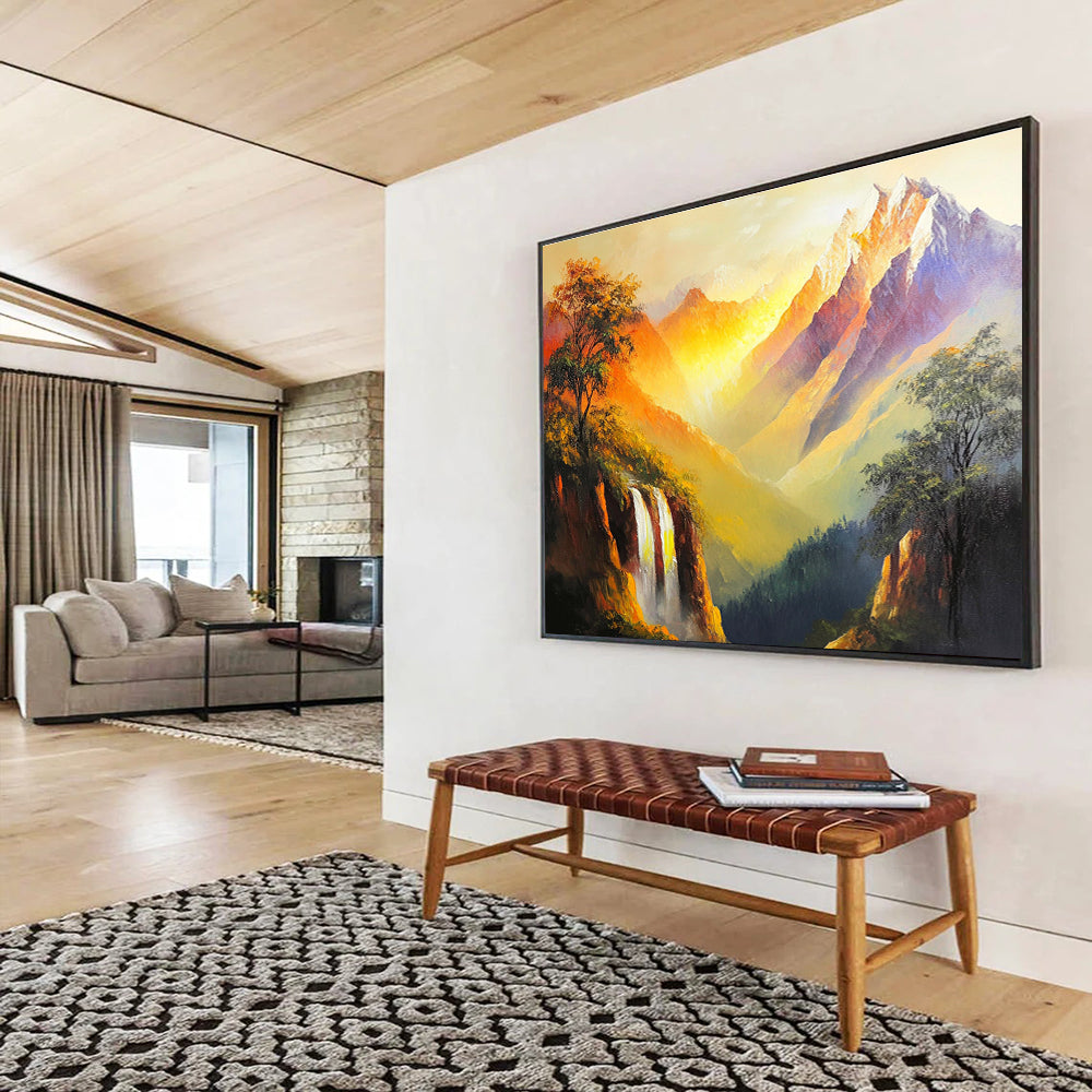 Breathtaking Mountain Art for Cabin & Nature - Lover’s Home SC579