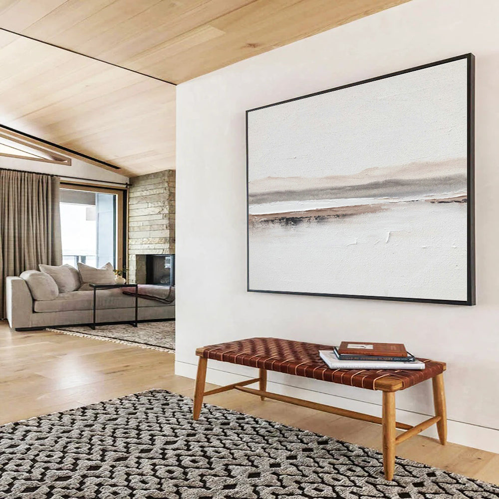 Minimalist Landscape Art for Modern Home Office Relaxation Corners DLZ3299