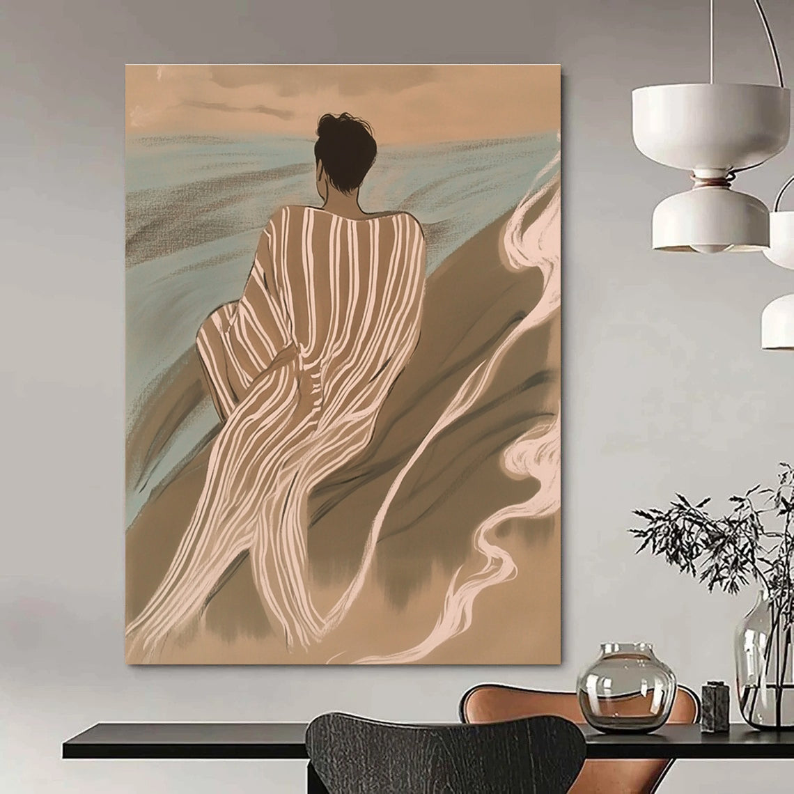 Figure by the Sea for Bohemian Home & Wellness Center STSC1104