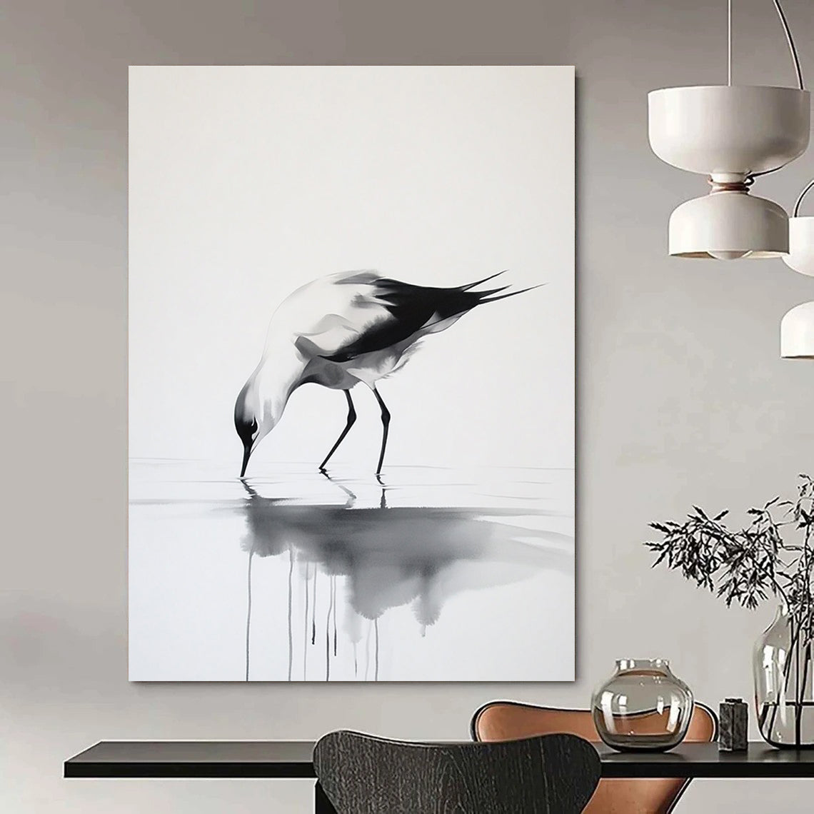 Second Ink Wash Bird STSC907