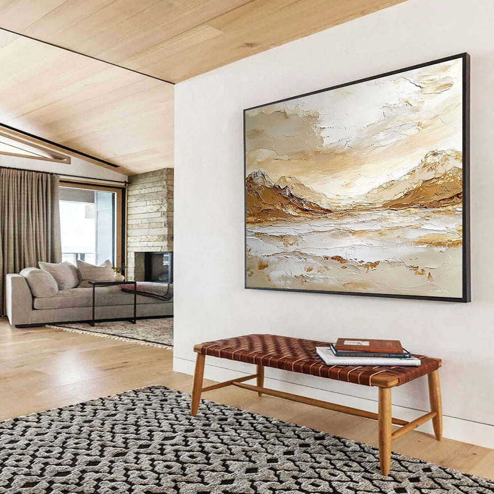 Luxe Abstract Art for Hotel Lobby & Mansion Hall SC621