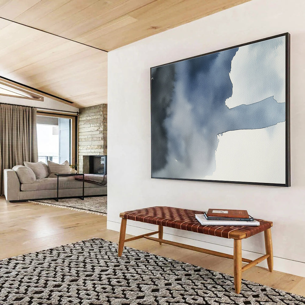 Calm Abstract Art for Nursery & Meditation Room SC618