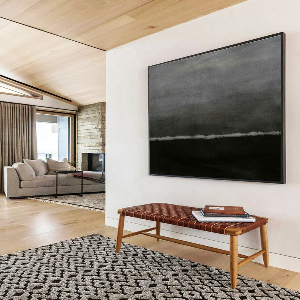 Gray - Tone Minimalist Abstract Art for Modern Spa DLZ2982
