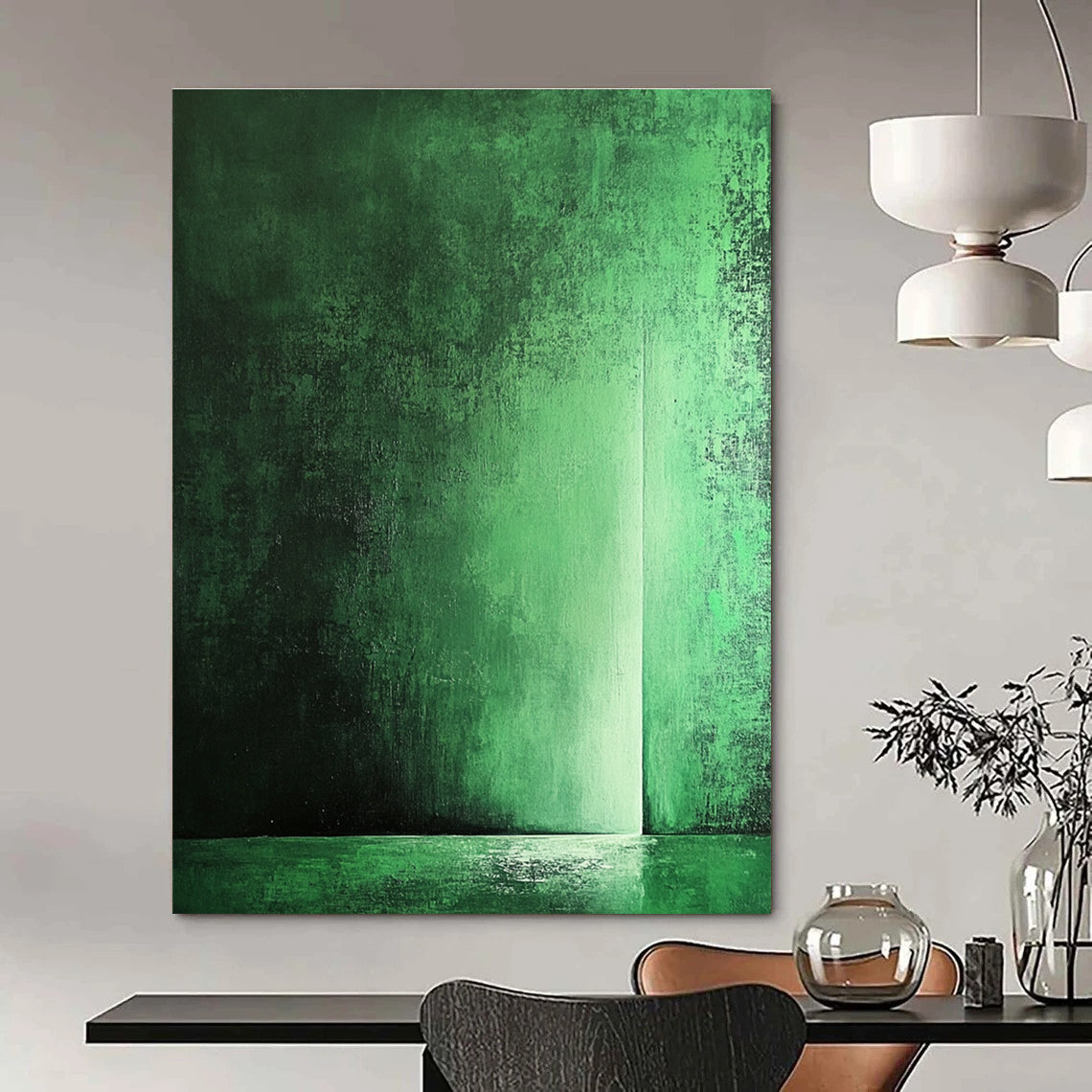 Dark Green Gradient Texture for Luxury Hotel Lobby & Nature - Inspired Spa STSC1291