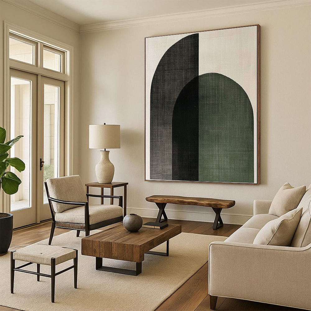 Textured Arches for Contemporary Home Hallway & Architectural Studio STSC1074