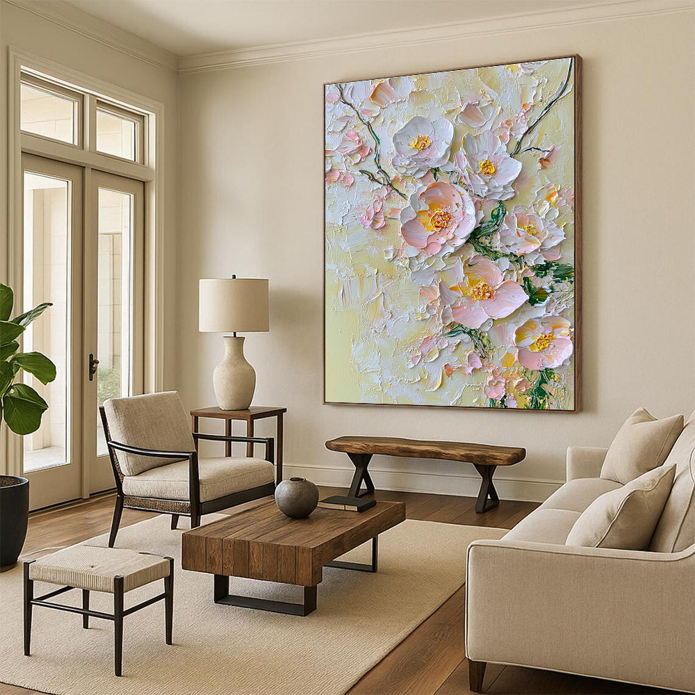 Romantic Floral Art for Wedding Venue & Victorian - Style Parlor STSC004