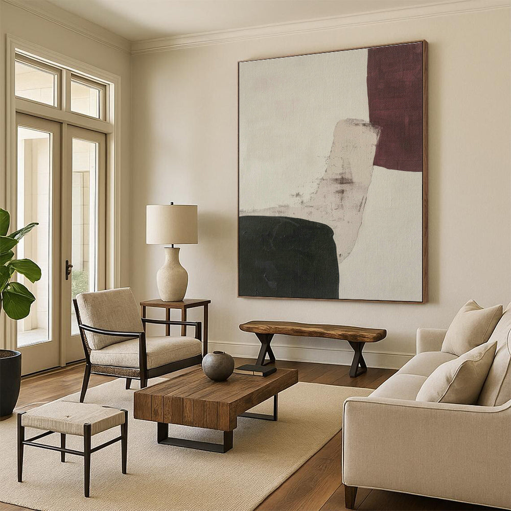 Color Block Abstract Art for Contemporary Home & Art Gallery DLZ1159
