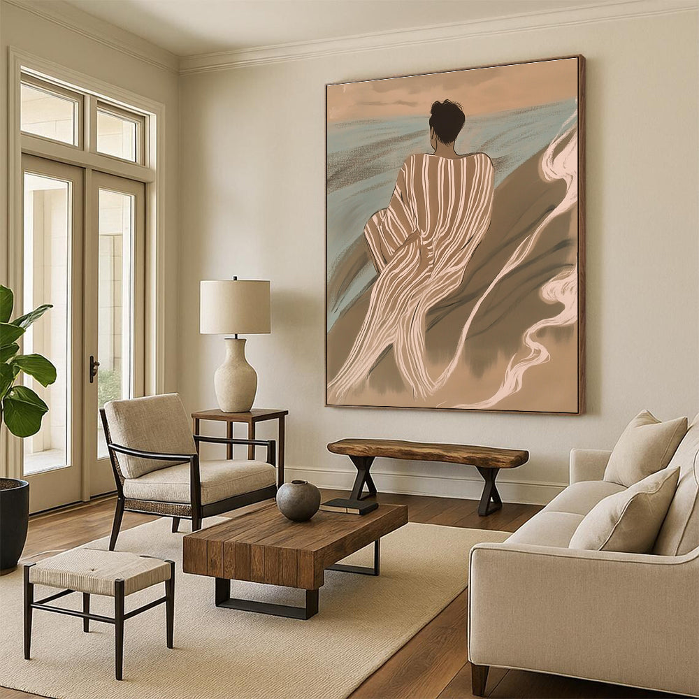 Figure by the Sea for Bohemian Home & Wellness Center STSC1104