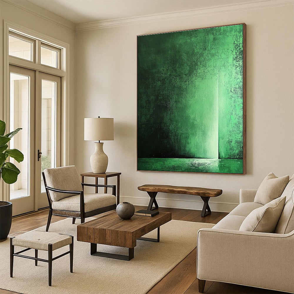 Dark Green Gradient Texture for Luxury Hotel Lobby & Nature - Inspired Spa STSC1291