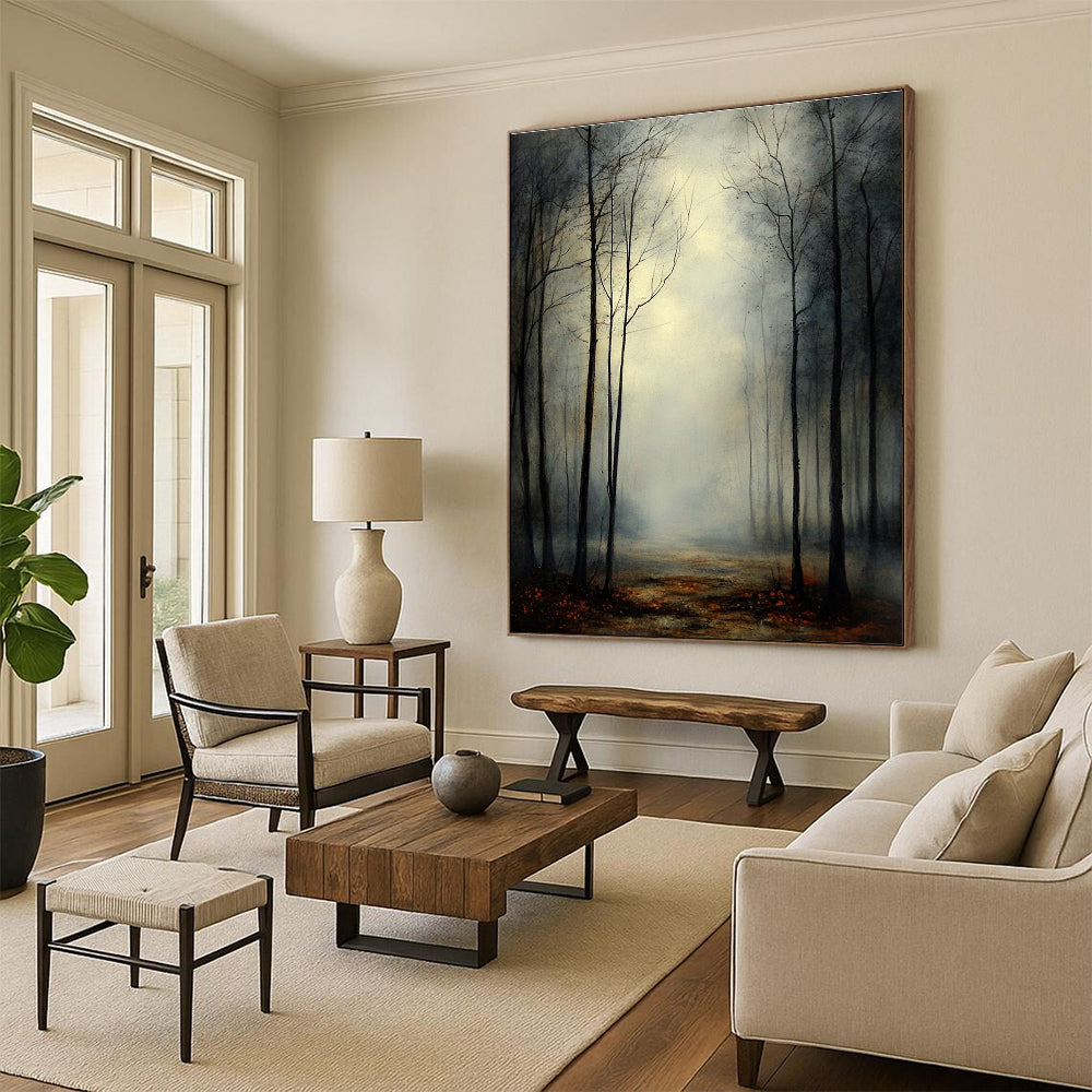Misty Forest Path Art for Nature - Lover’s Home & Wellness Retreat STSC1099