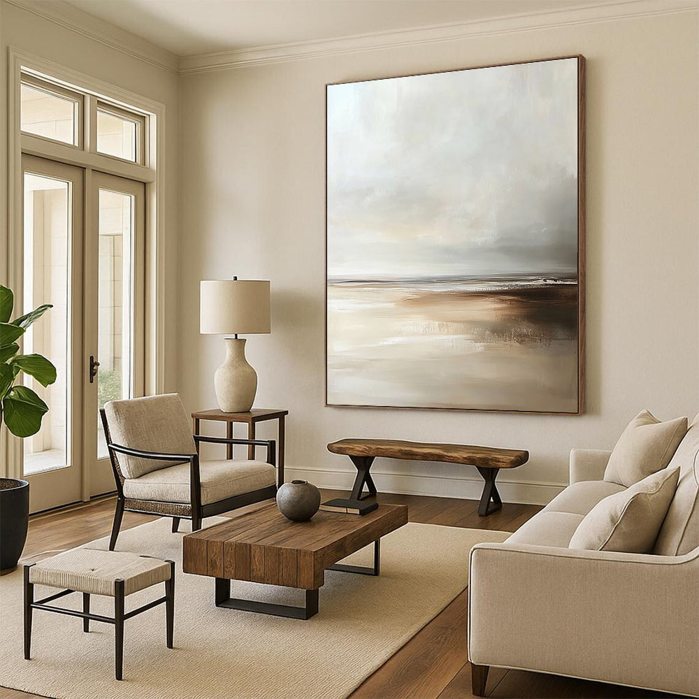 Understated Coastal Art for Minimalist Home & Art Gallery STSC018