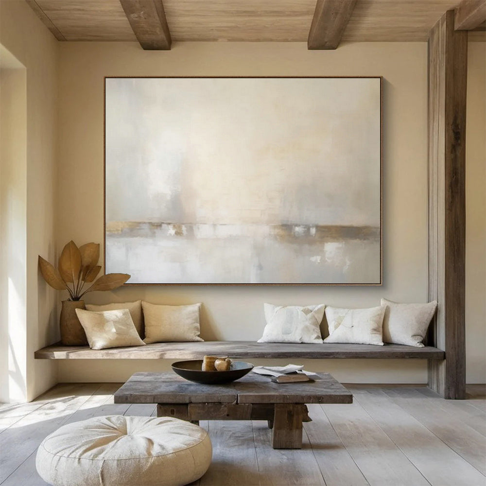 Minimalist Light - Colored Abstract Art for Modern Office Zen DLZ2715