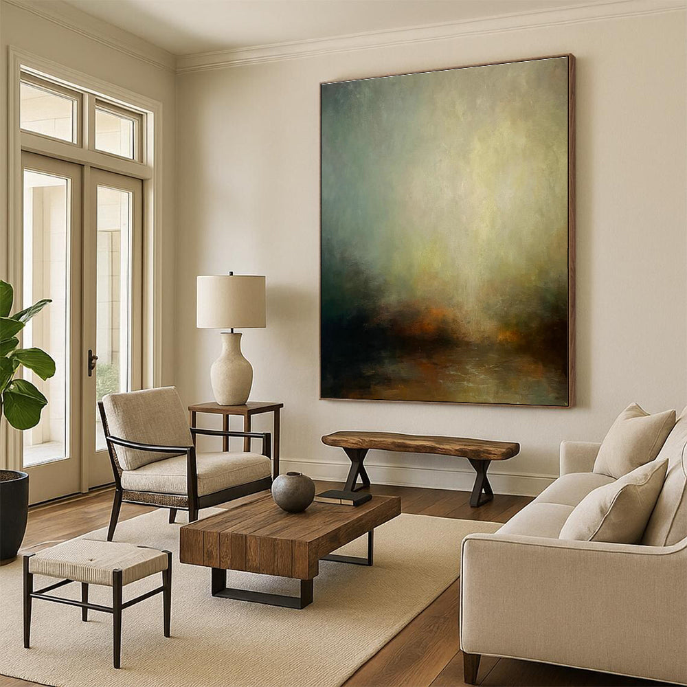 Cool Hazy Art for Modern Spa & Serene Office DLZ2235