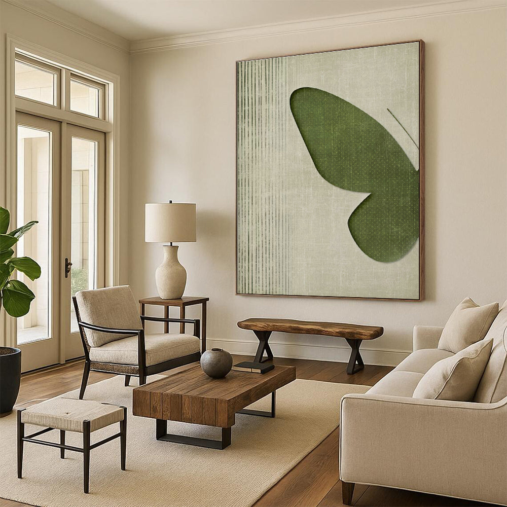 Nature - Inspired Butterfly Art for Bohemian Nursery & Garden - Themed Café DLZ1376