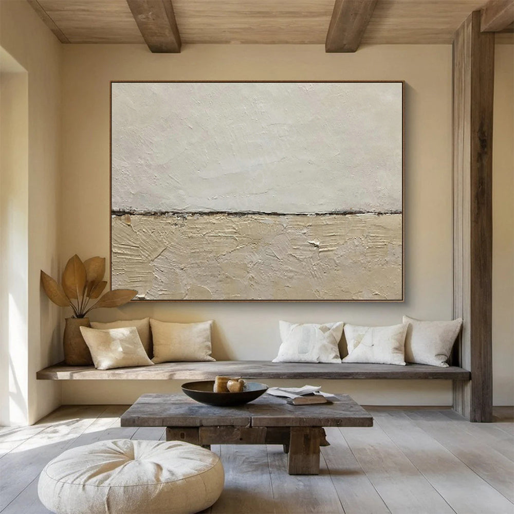 Minimalist Texture - Split Art for Modern Monochrome Hallway DLZ2836