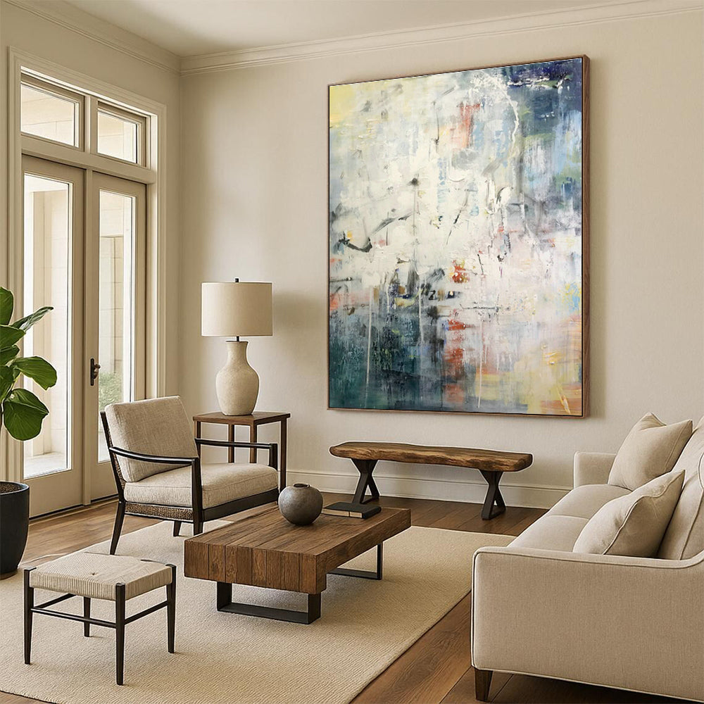 Colorful Abstract Art for Living Room & Art Studio DLZ0476