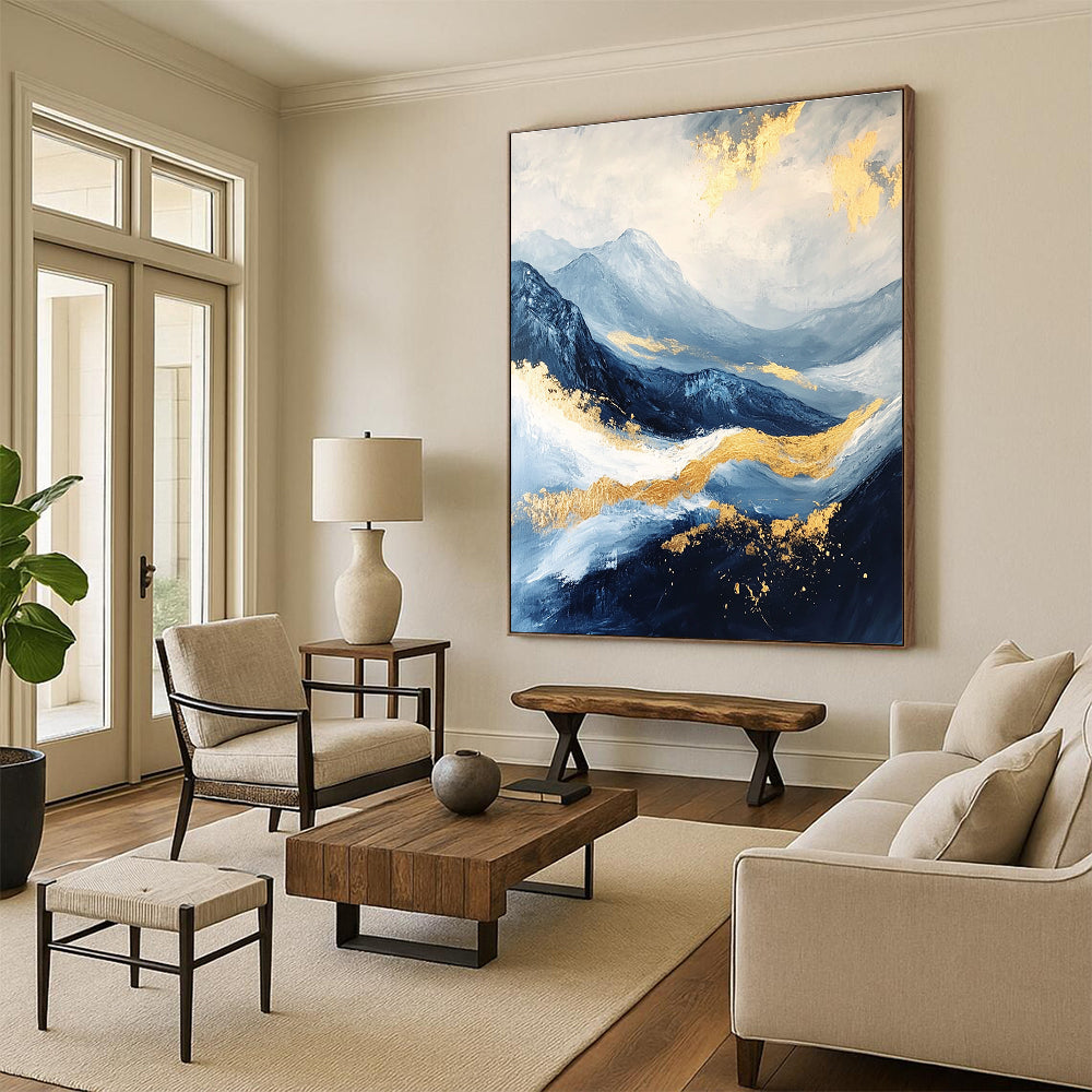Luxe Landscape Art for Mansion Lobby & High - End Spa STSC030