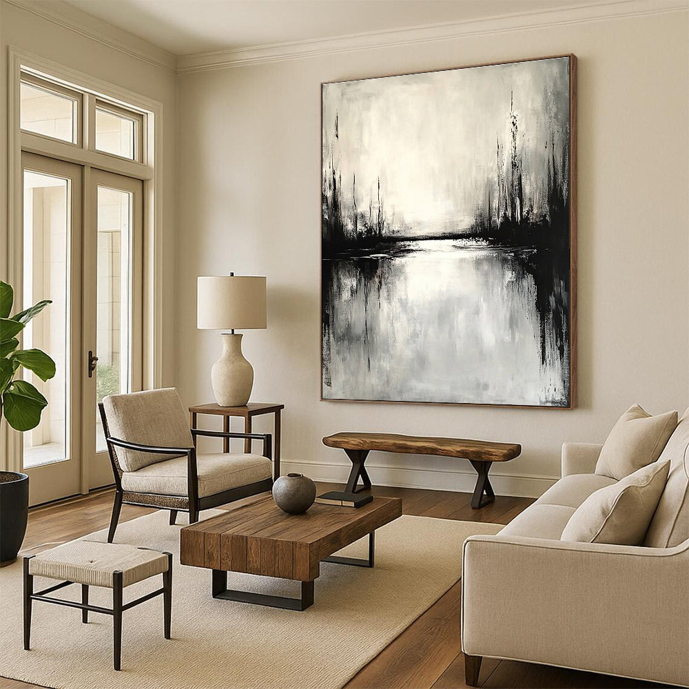 Understated Nature Art for Scandinavian Cottage & Meditation Space STSC022