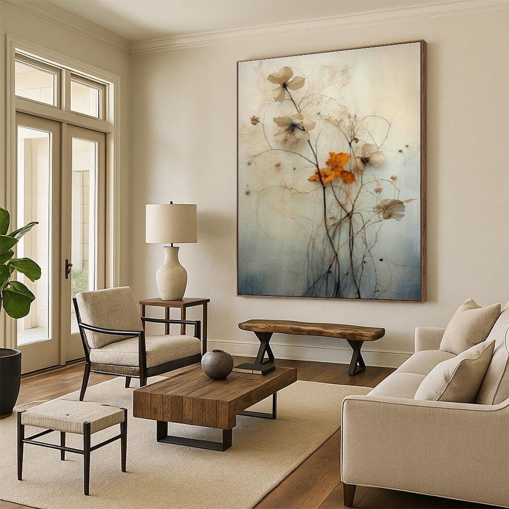 Dried Flower Art for Bedroom & Living Room DLZ0380