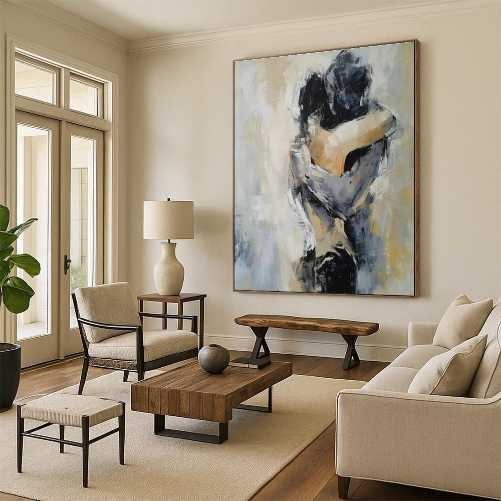 Embracing Figures Art for Romantic Restaurant Private Dining DLZ0108