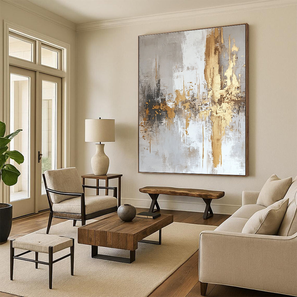 Gold - Accent Abstract for Opulent Dining Room & Luxury Hotel Lobby STSC508
